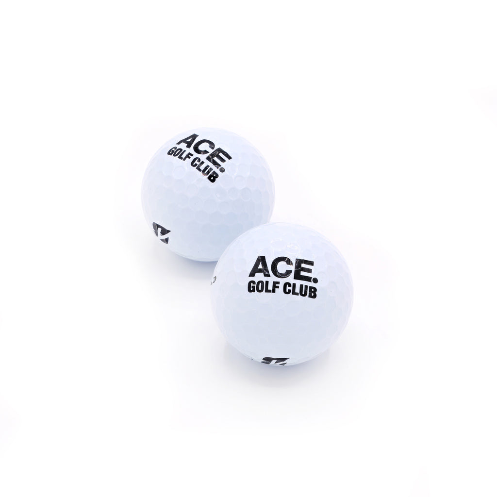 ACE GOLF CLUB ロゴボール：ブリヂストンゴルフ TOUR B XS（ホワイト）1ダース：12個